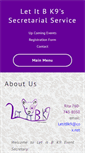 Mobile Screenshot of letitbk9.com